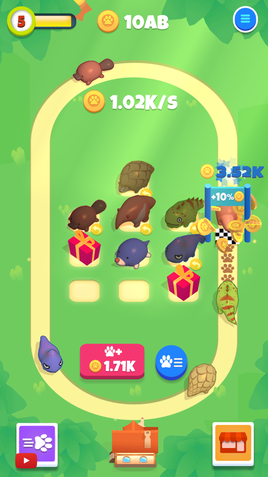 #1. Pet Merge Run (iOS) 由: Phuong Ta