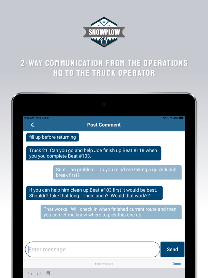 #6. SnowPlow Ops (iOS) By: Michael Briggs