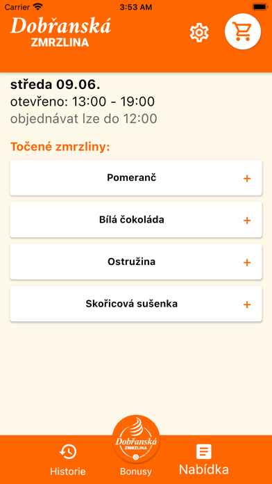 Dobřanská Zmrzlina Screenshot