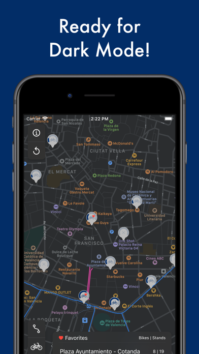 Valenbisi Stations Screenshot