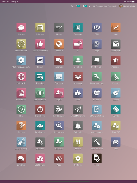 Screenshot #5 pour Odoo