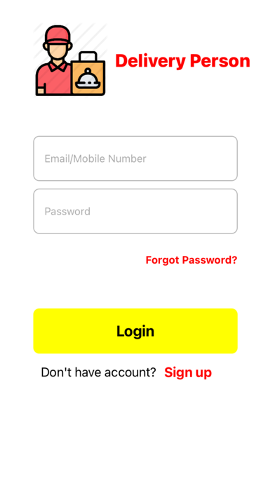 DeliveryPerson Screenshot 1 - AppWisp.com DeliveryPerson Screenshot 1 - AppWisp.com