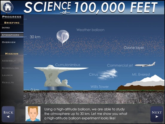Screenshot #5 pour Science at 100,000 Feet