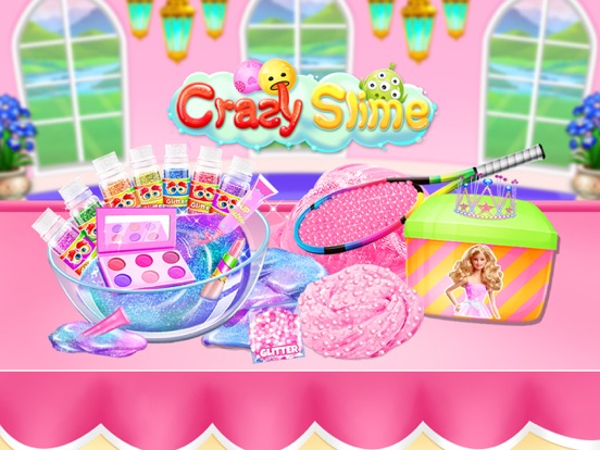 Screenshot #4 pour Crazy Slime - Pink Glitter Fun