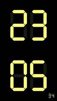 digital clock : clockman iphone screenshot 2