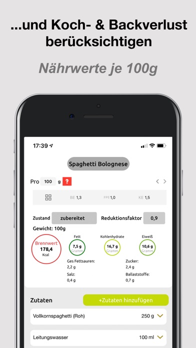 Rezeptrechner PRO Screenshot