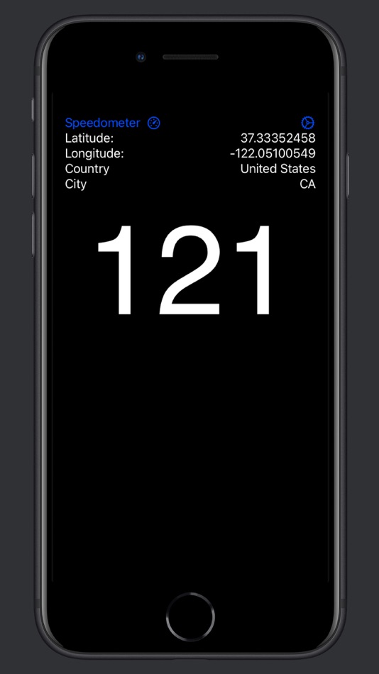 #1. Speedometer and Coordinate (iOS) بواسطة: Ilya Klimenko