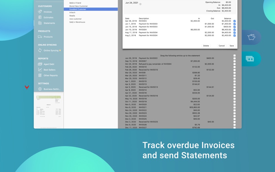 #3. Easy Invoice (PDF generator) (macOS) 由: Marla International Limited