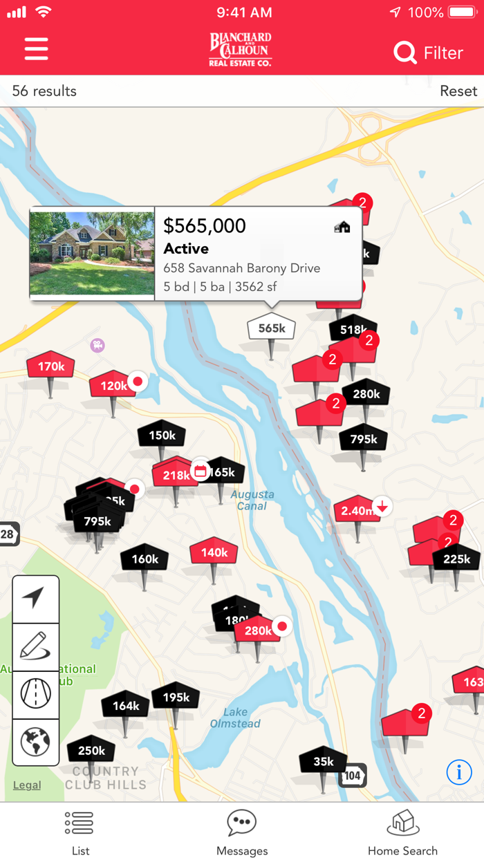 Blanchard and Calhoun Homes