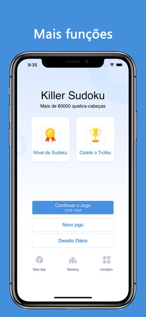 Killer Sudoku - jogo de lógica na App Store