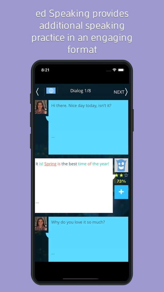 #3. ed Speaking (iOS) โดย: SpeakingPal Ltd.