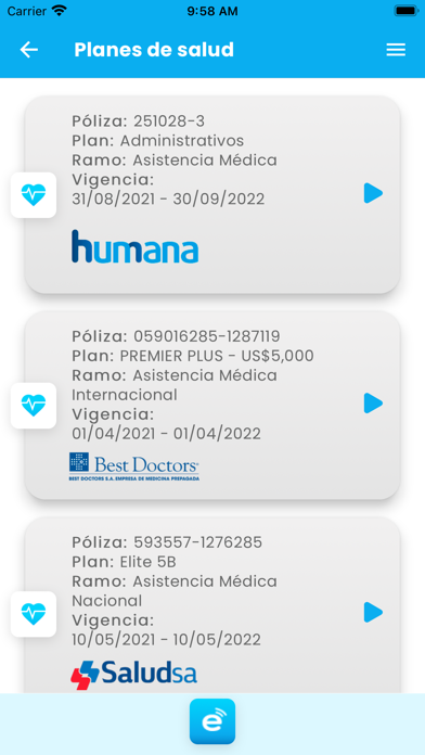 ecuaprimas CONNECT Screenshot