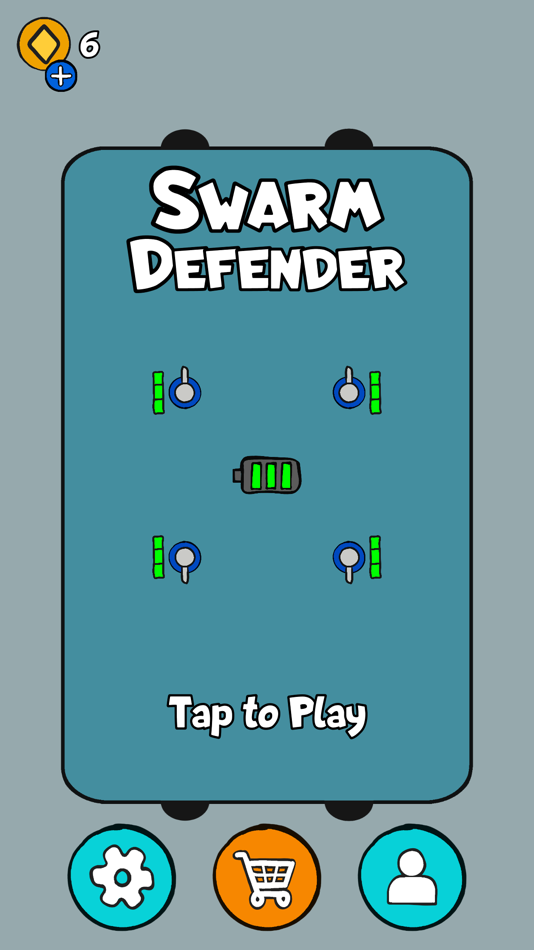 #4. Swarm Defender (iOS) 由: Adknown