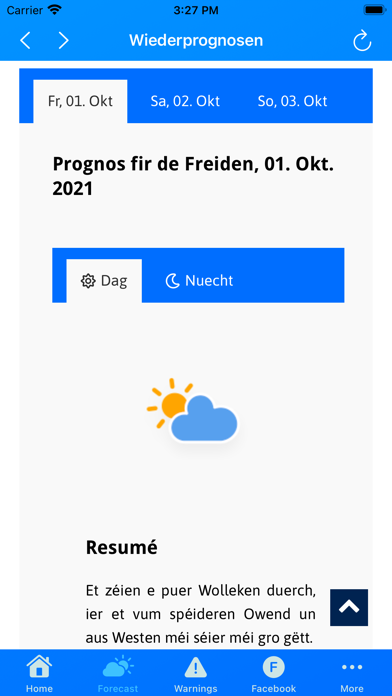 Météo Boulaide Screenshot