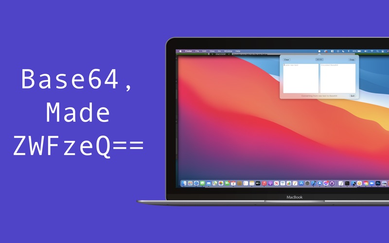 Screenshot #1 pour Base Buddy - Base64 Helper