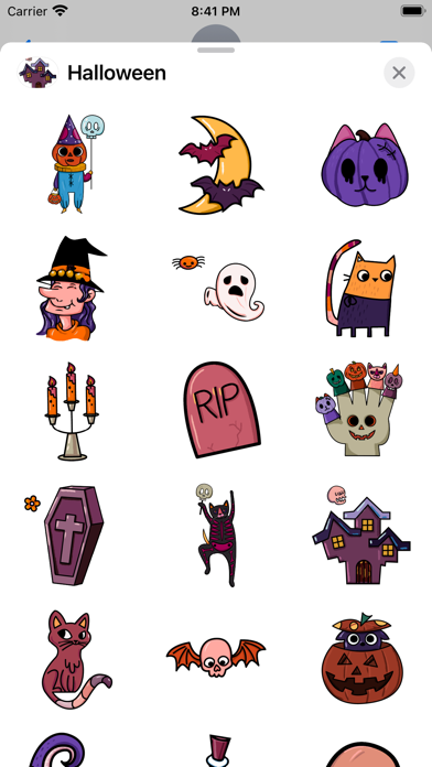 Halloween Horror Stickers Screenshot