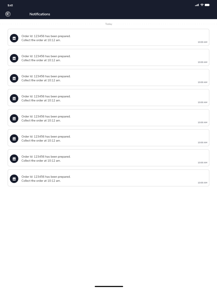 SAAS FOOD SHIPPING APP