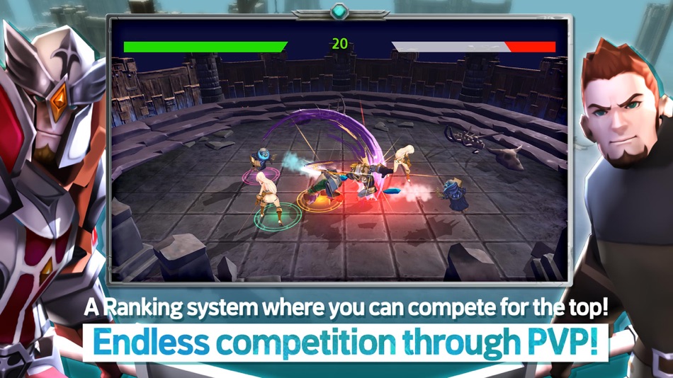 #5. INFINITE HERO : 3D Idle RPG (iOS) 由: Gamepub