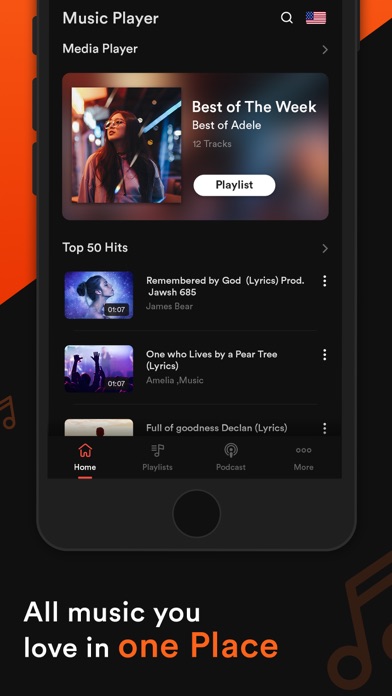 Playit - Video Songs Player Screenshot
