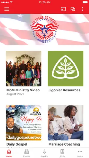 Moministries screenshot 1