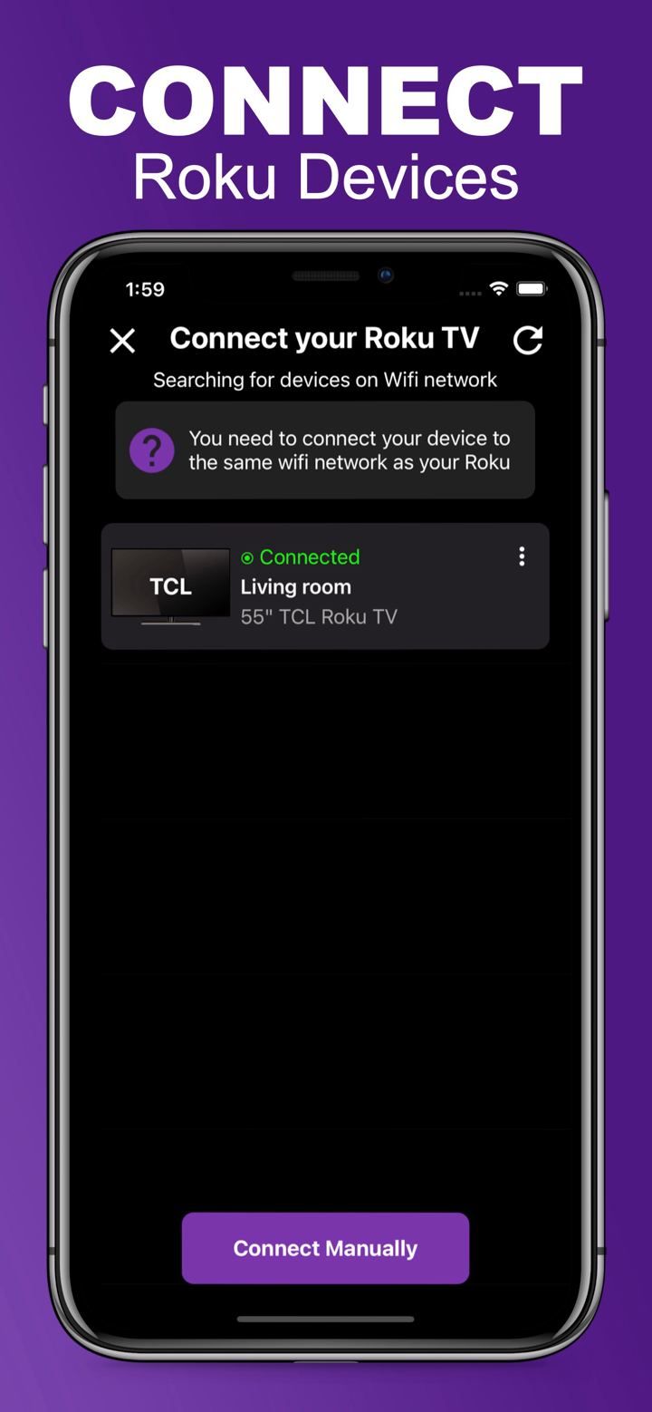 Universal Remote TV For Roku Info on United States App Store - App ...