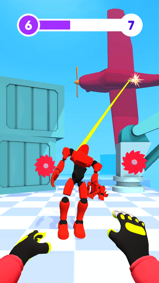 #4. Ropy Hero 3D: Super Action (iOS) 来自: KOMPVEL, OOO