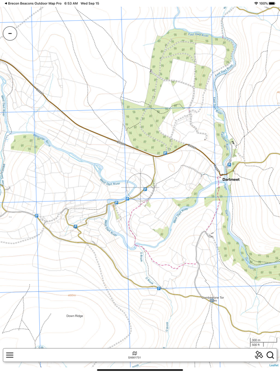 Screenshot #5 pour Dartmoor Outdoor Map Pro