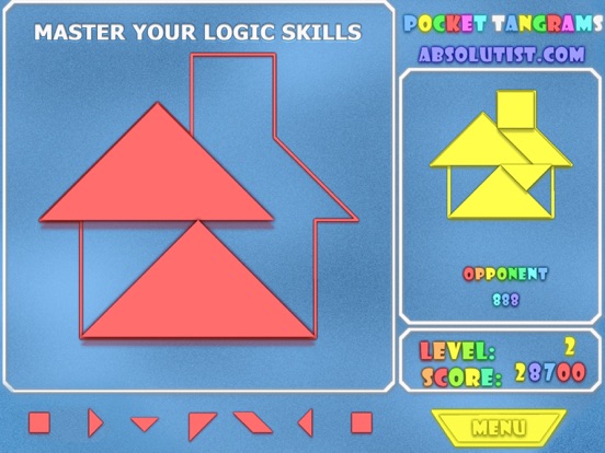 Screenshot #1 for Pocket Tangrams