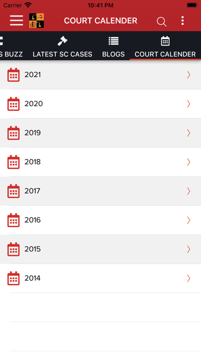 LatestLaws Screenshot