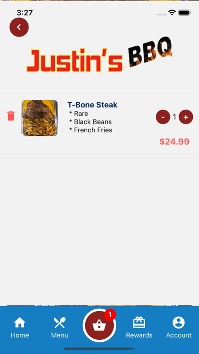 JUSTIN'S BBQ Screenshot