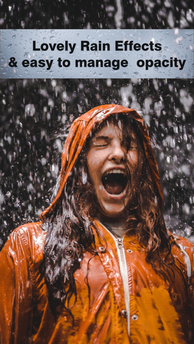 Rain Effect Photo Editor Screenshot