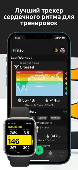 Game screenshot FITIV Pulse трекер активности mod apk