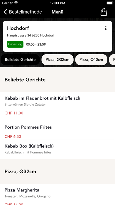 Fulmine Hochdorf Kurier Screenshot