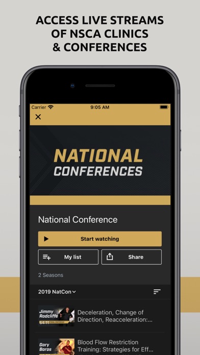 NSCA TV Screenshot