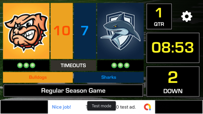 Supreme Scoreboard - 3 sports Screenshot