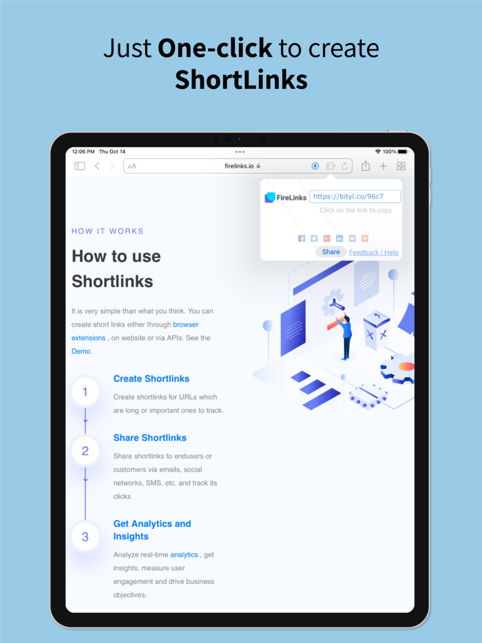 FireLinks URL Shortener