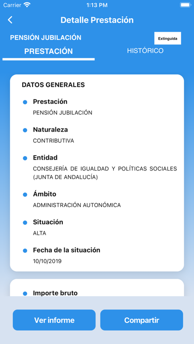 Tarjeta Social Digital Screenshot