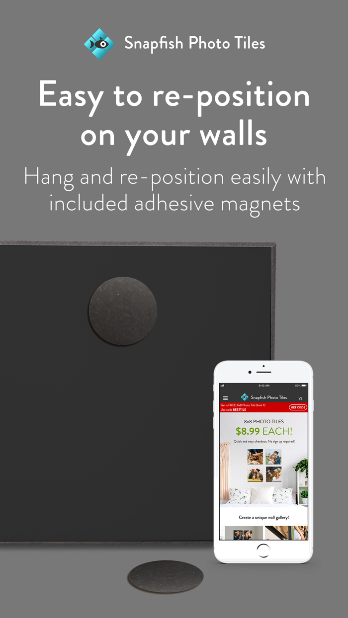 Snapfish Photo Tile Wall Decor