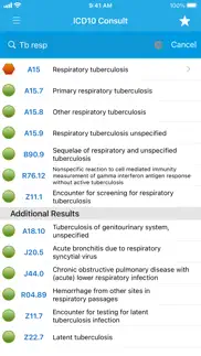 icd10 consult pro iphone screenshot 4