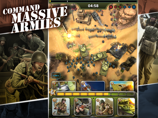 SIEGE: World War II iPad app afbeelding 2