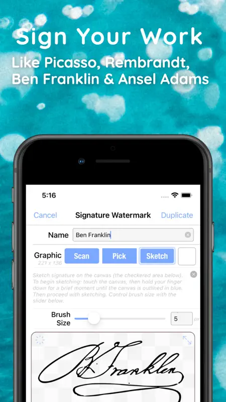 iWatermark+ Watermark Add Logo screenshot 8 of 10