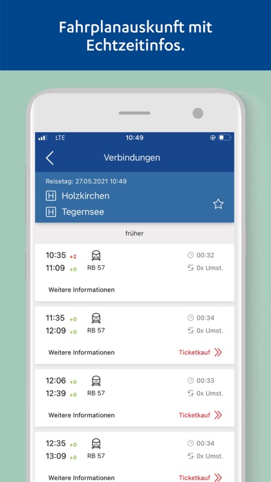 BRB - Tickets & Infos Screenshot