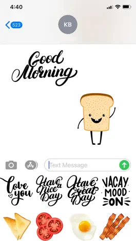 Game screenshot Good Morning Stickers!! mod apk