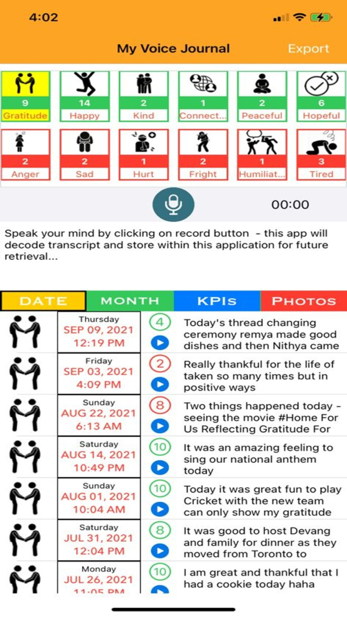My Voice Journal