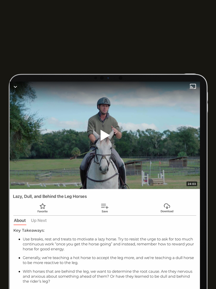 Equestrian Masterclass