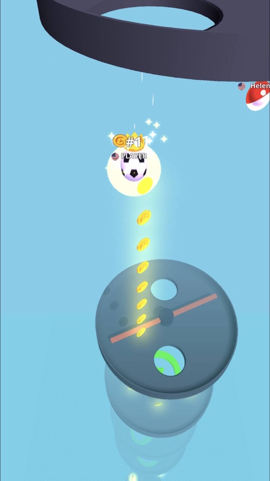 #1. Free Fall Run.io (iOS) 由: Supercent, Inc.
