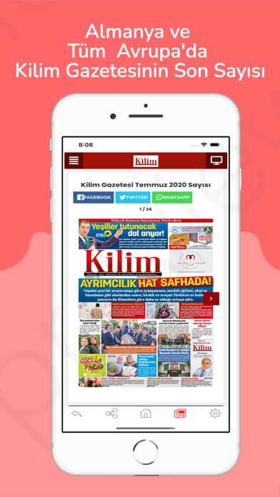 Kilimgazetesi.de Screenshot