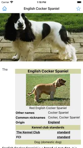 Game screenshot Encyclopedia of Dogs apk