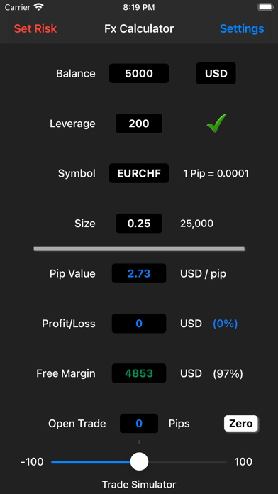 Forex Trade Calculatorのおすすめ画像7