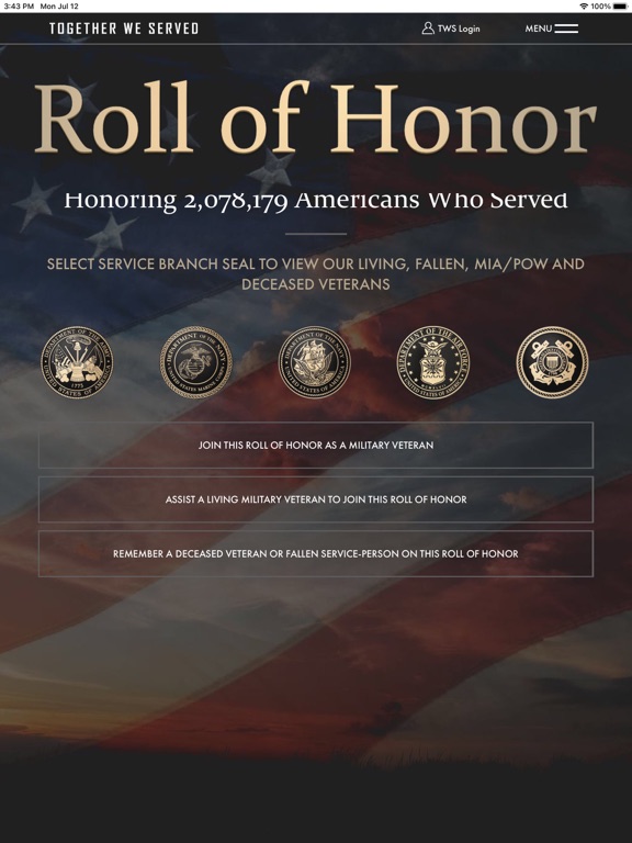 Screenshot #4 pour Together We Served ROH